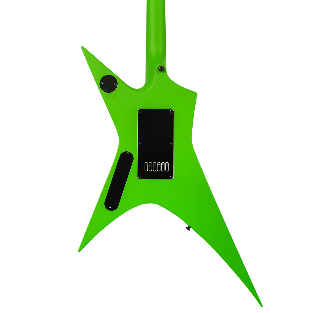 Solar X1.6GN Electric Guitar - Green Neon Matte - Image 2