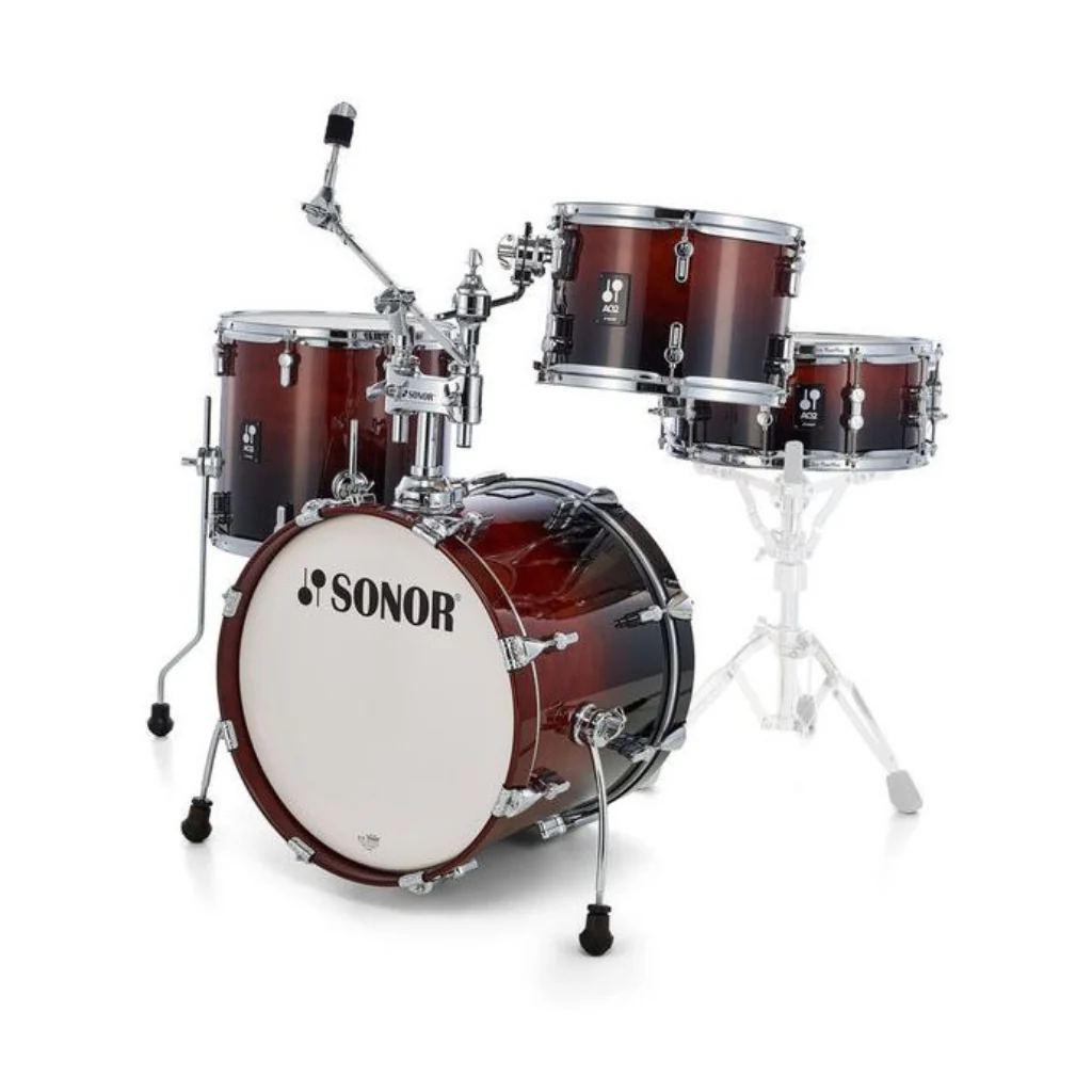 Sonor AQ2 Bop 4-piece Shell Pack with Snare - Brown Fade