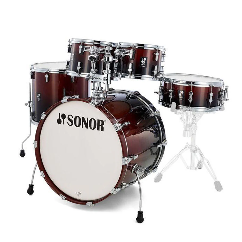 Sonor AQ2 Series Stage 5-Piece Shell Pack - Brown Fade