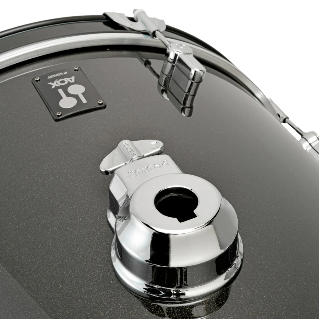 Sonor AQX Series Jungle Drum Set, Black Midnight Sparkle - Image 6