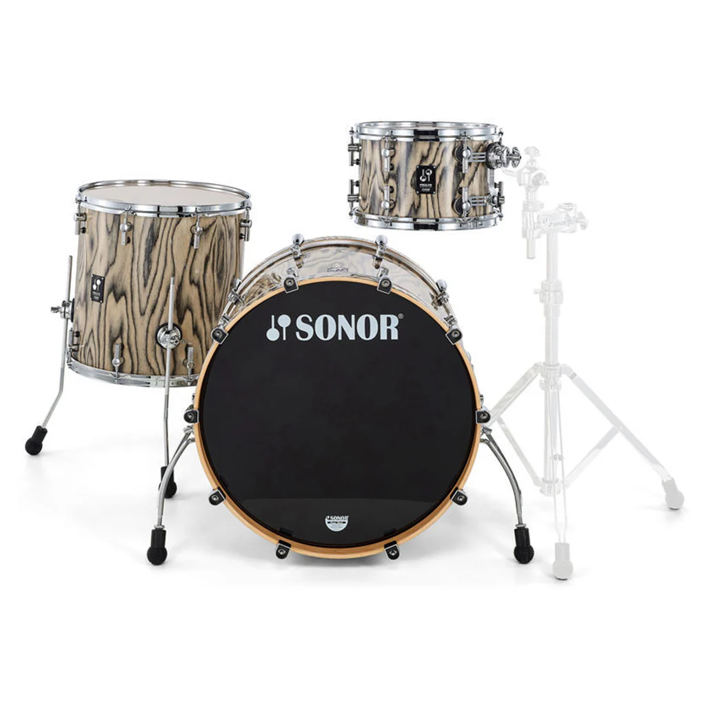 Sonor Prolite 3 Piece Shell Set 12, 16, 22 - Snow Tiger - Image 2
