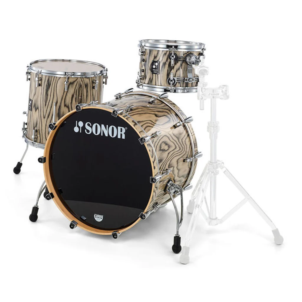 Sonor Prolite 3 Piece Shell Set 12, 16, 22 - Snow Tiger - Image 3