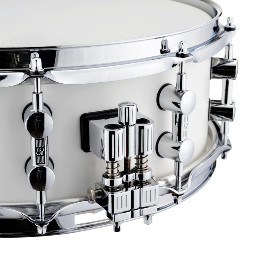 Sonor SQ1 14"x5" Snare Drum - Satin Pure White - Image 2