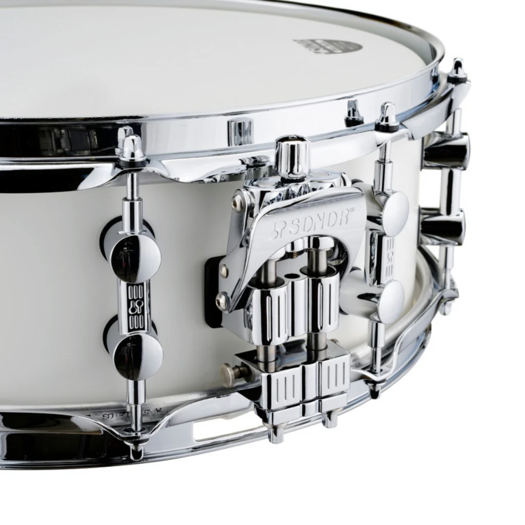 Sonor SQ1 14"x5" Snare Drum - Satin Pure White - Image 4