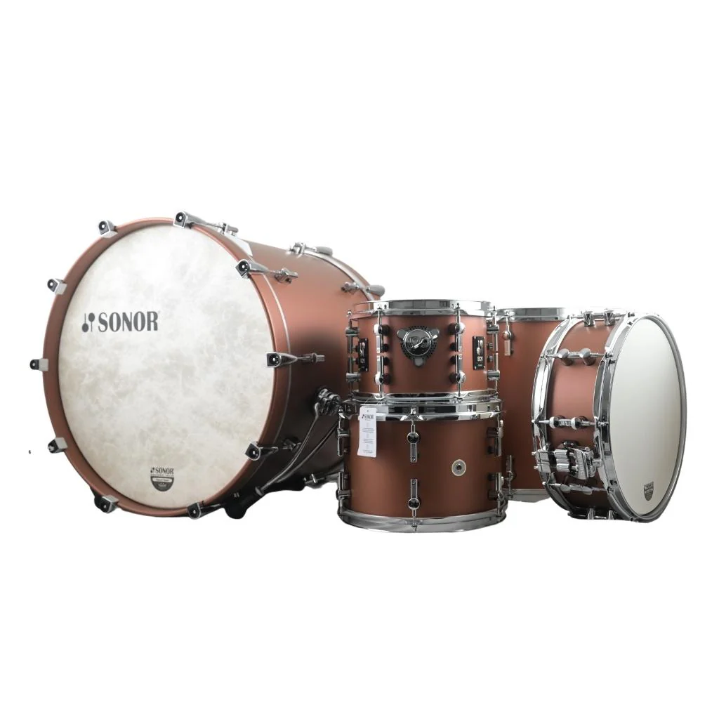 Sonor SQ1 Series 22" 5 Piece Shell Pack - Satin Copper Brown