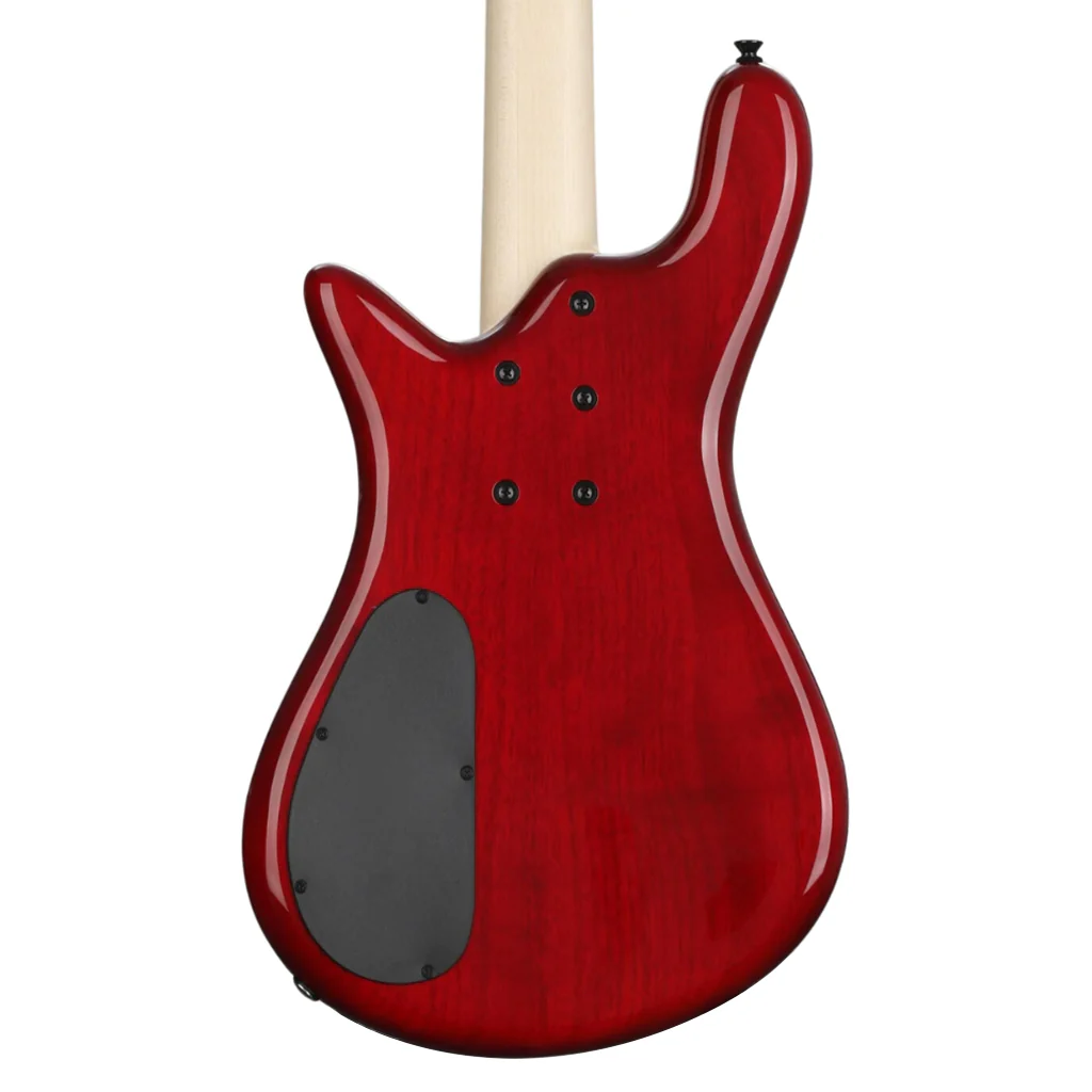 Spector Bantam 4 Short Scale Bass Guitar - Black Cherry w/ EMGs - Image 2