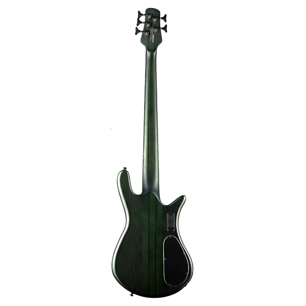 Spector Dimension 5 M/S  Left Hand Bass Guitar - Haunted Moss - Image 4