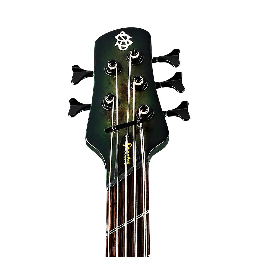 Spector Dimension 5 M/S  Left Hand Bass Guitar - Haunted Moss - Image 5