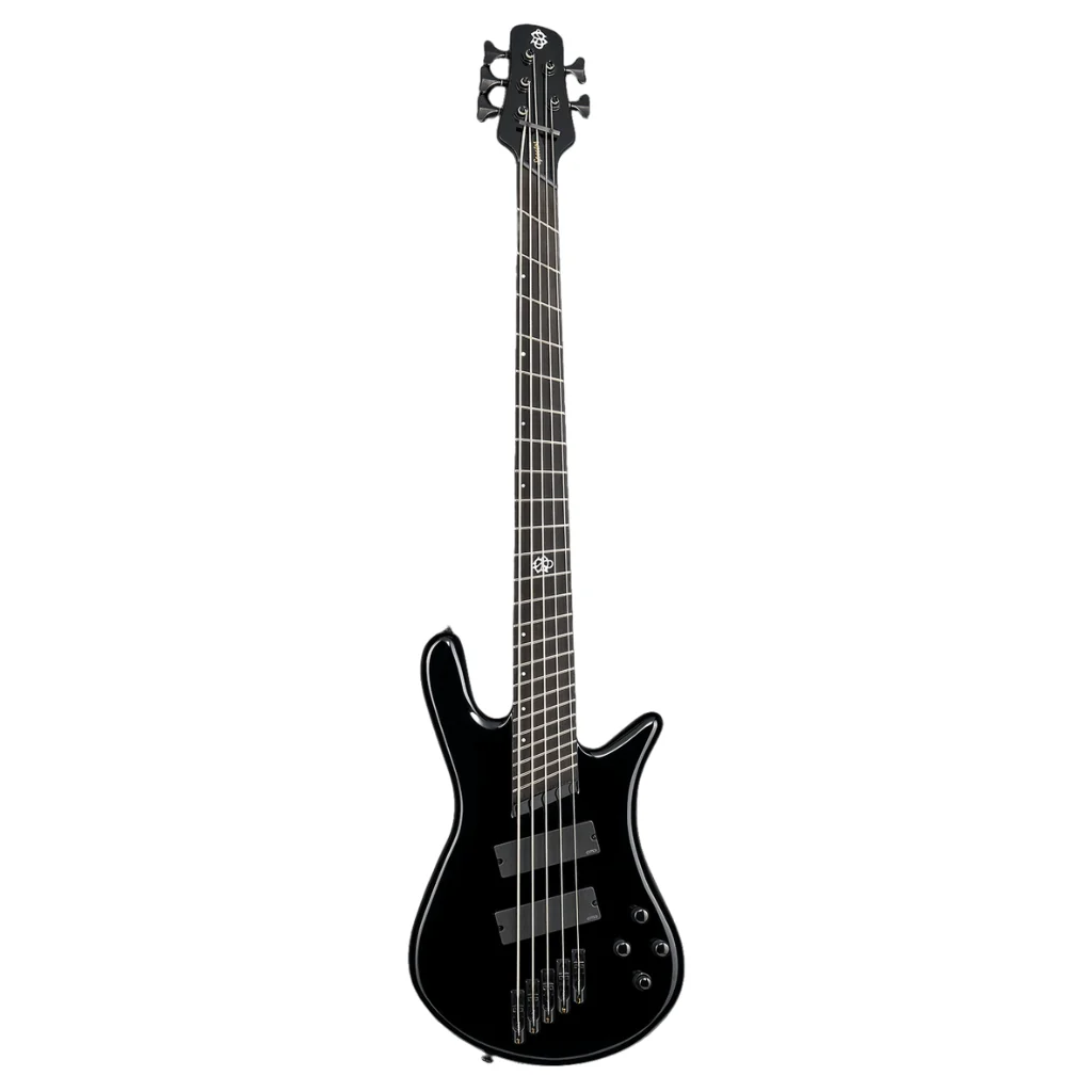 Spector Dimension M/S 5 Bass Guitar - Black - Image 3