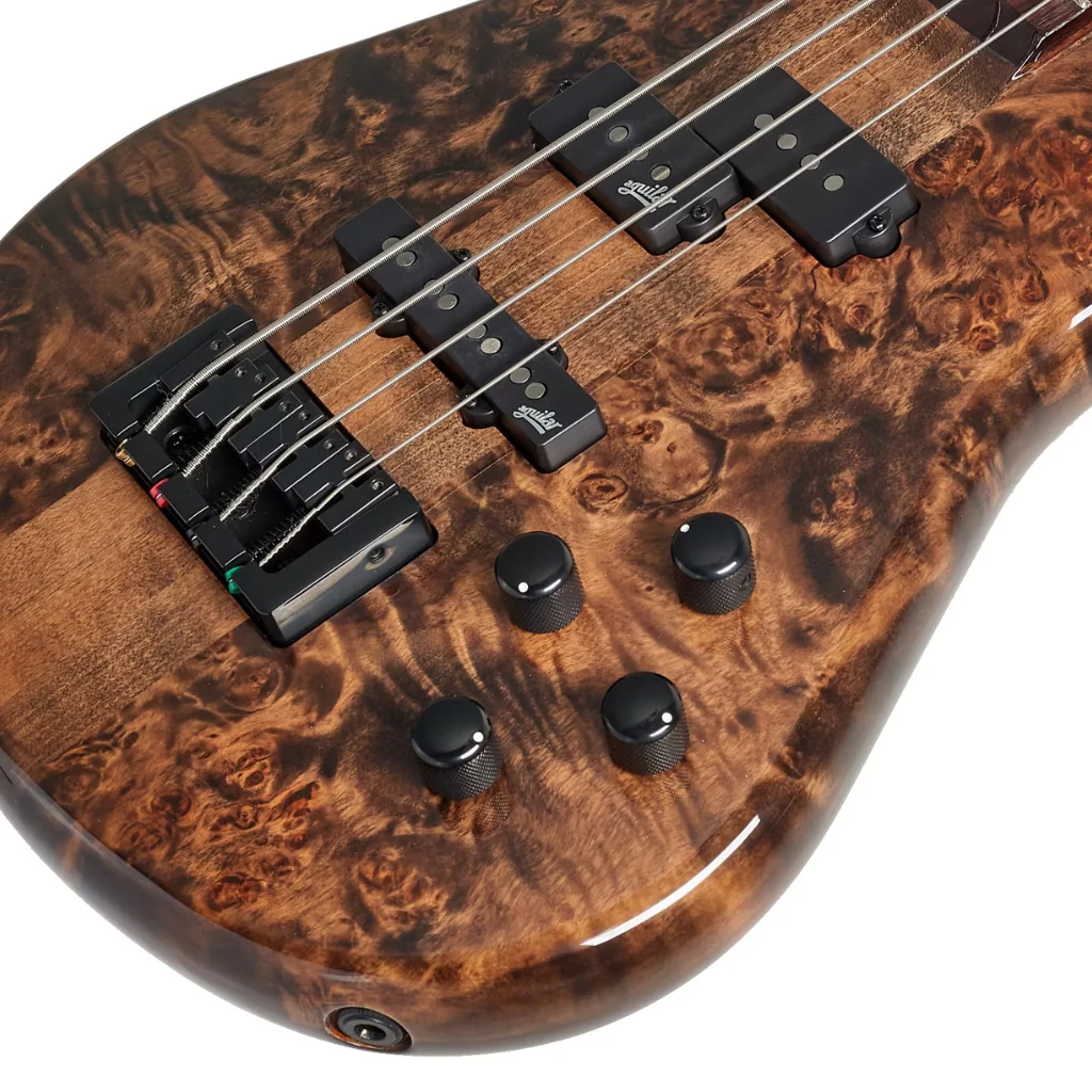 Spector Ethos 4-String Bass Guitar - Super Faded Black - Image 7