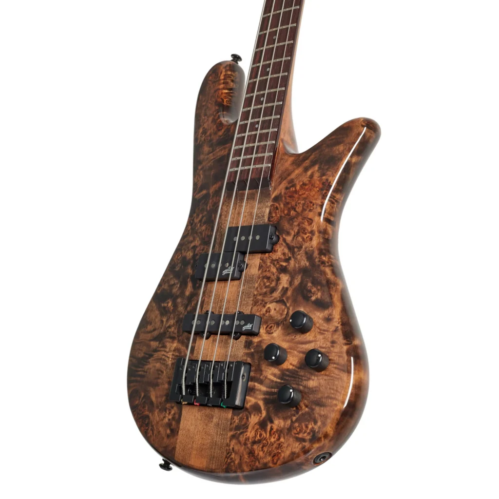 Spector Ethos 4-String Bass Guitar - Super Faded Black - Image 8