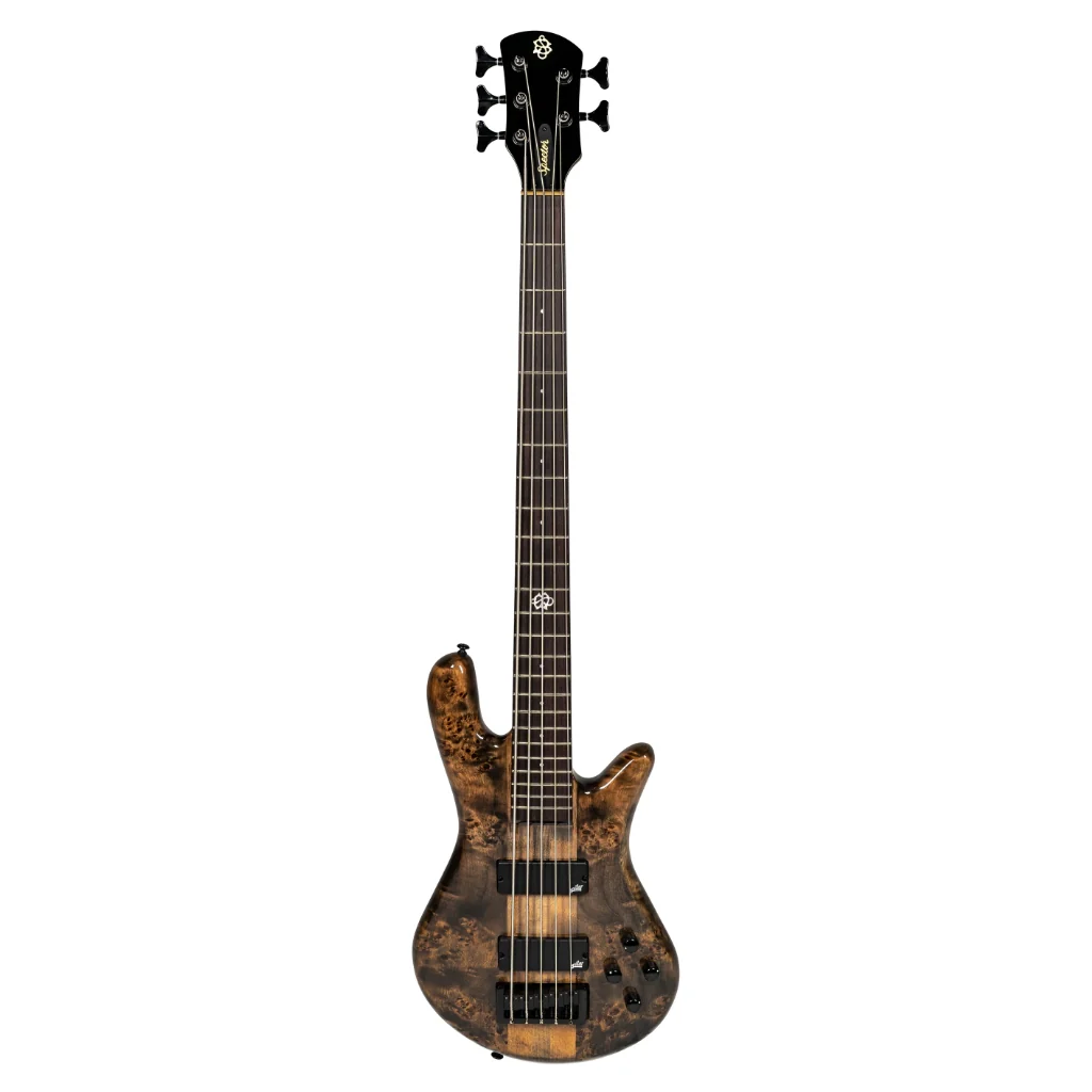 Spector Ethos 5-String Bass Guitar - Super Faded Black - Image 3