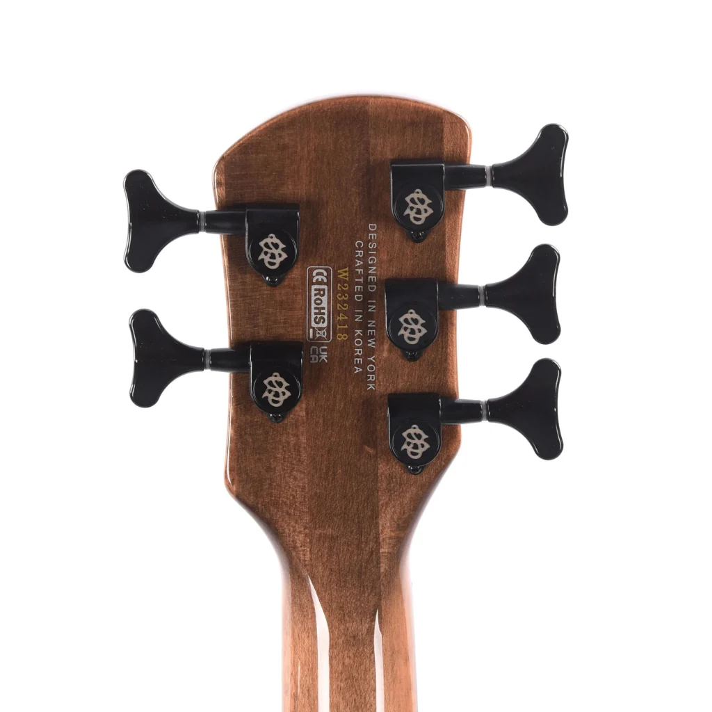 Spector Ethos 5-String Bass Guitar - Super Faded Black - Image 6