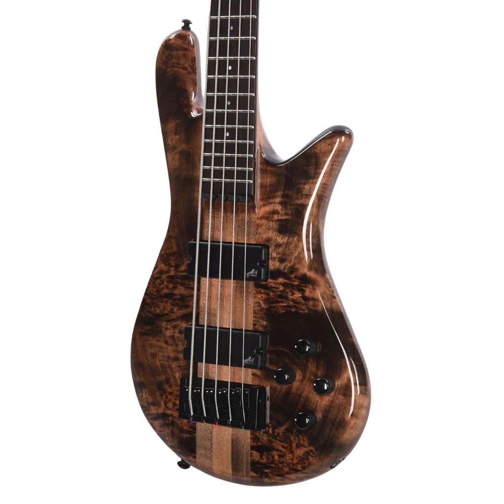 Spector Ethos 5-String Bass Guitar - Super Faded Black - Image 8