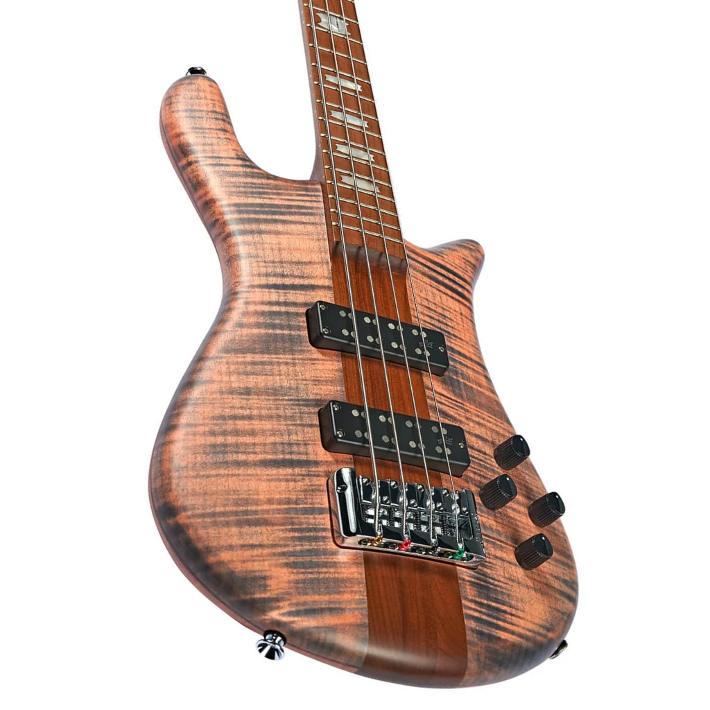 Spector Euro 4 Roasted Bass Guitar - Sundown Glow - Image 8
