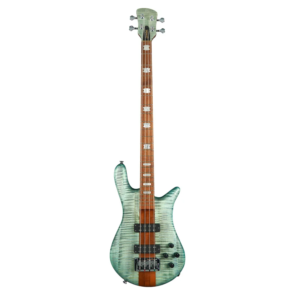 Spector Euro 4 Roasted Bass Guitar - Turquoise Tide - Image 3
