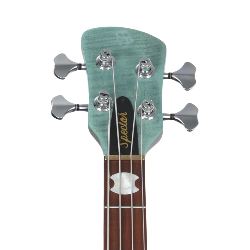 Spector Euro 4 Roasted Bass Guitar - Turquoise Tide - Image 5