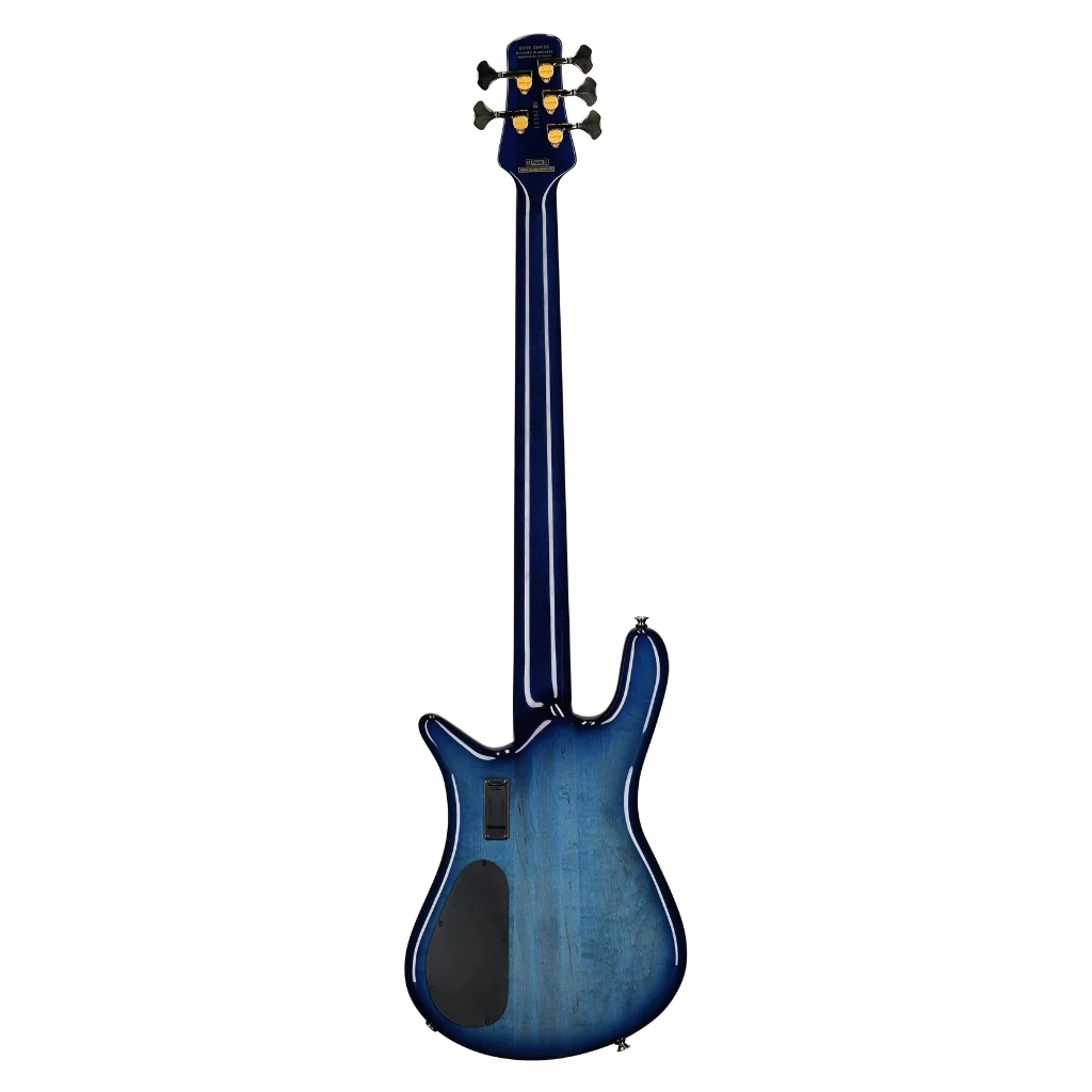 Spector Euro 5 LT Bass Guitar - Blue Fade Gloss - Image 4