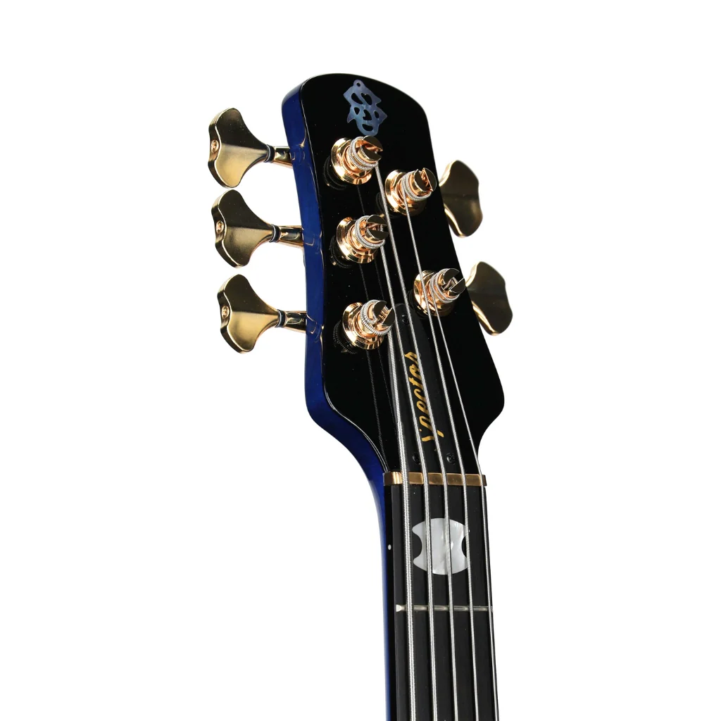 Spector Euro 5 LT Bass Guitar - Blue Fade Gloss - Image 5
