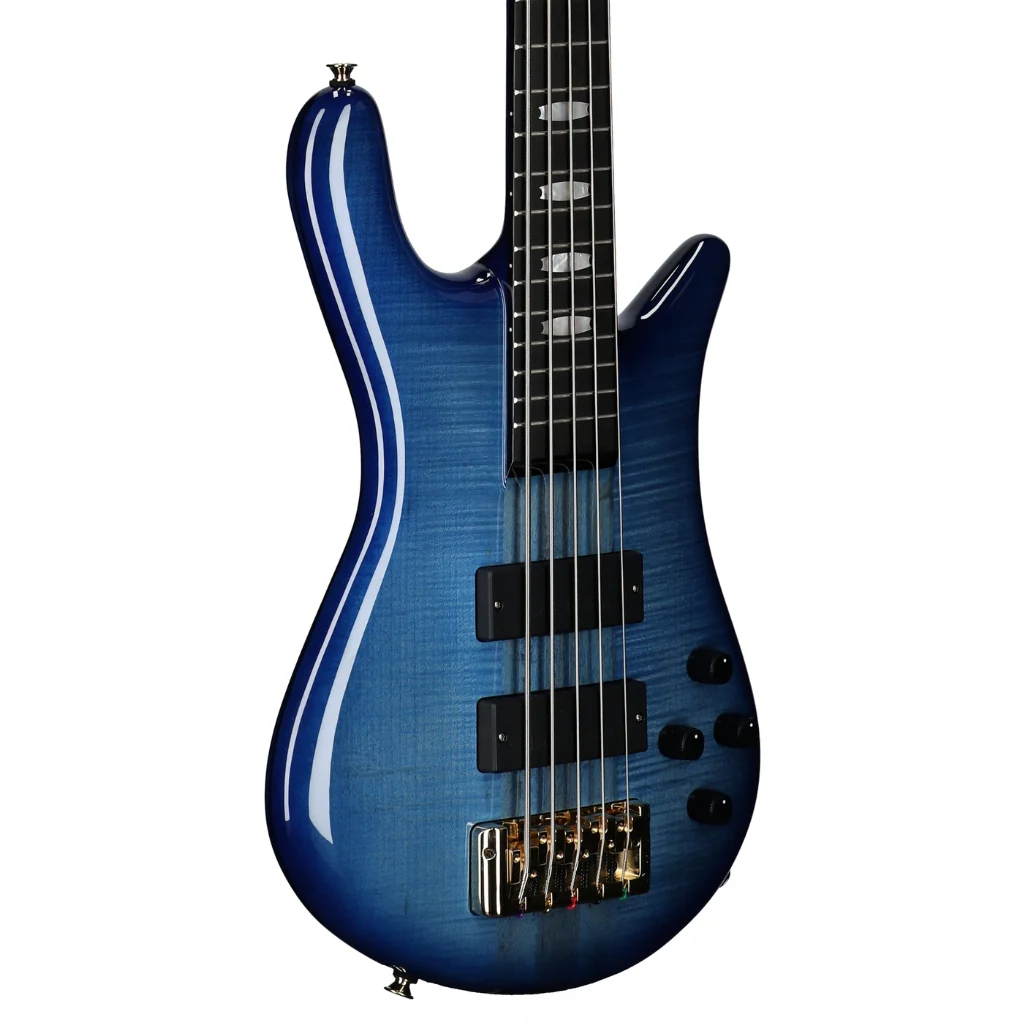 Spector Euro 5 LT Bass Guitar - Blue Fade Gloss - Image 8