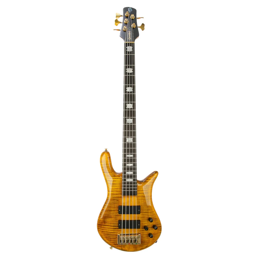 Spector Euro 5 LT Bass Guitar - Tiger Eye - Image 3