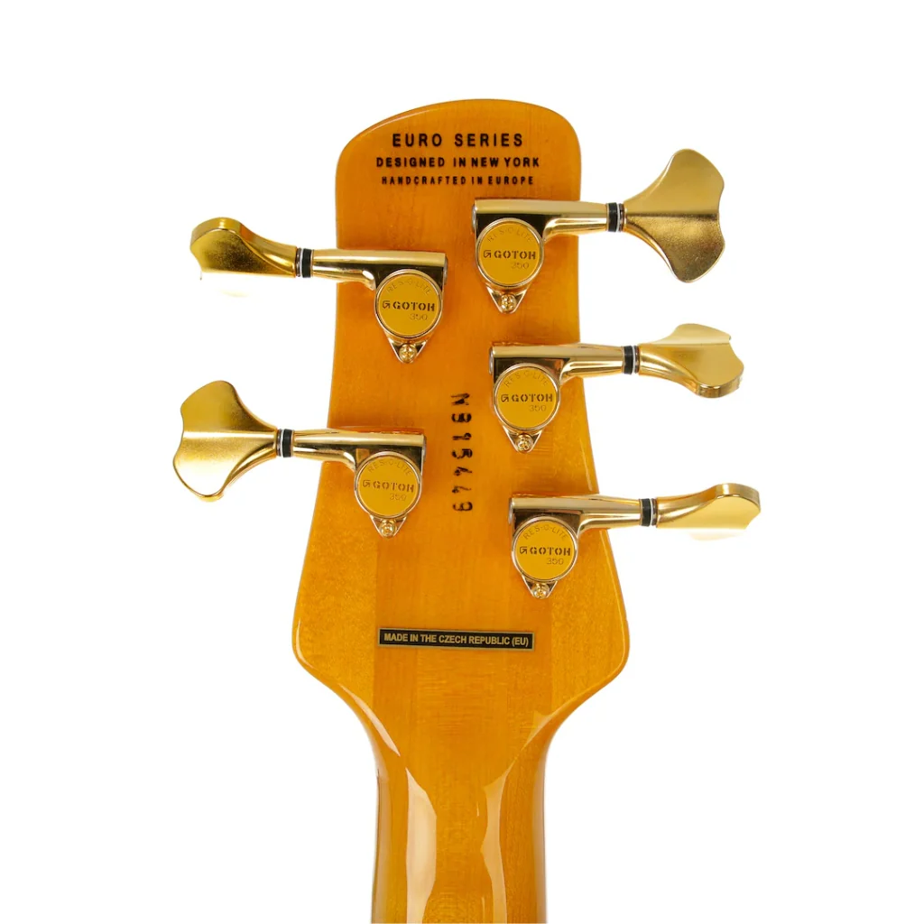 Spector Euro 5 LT Bass Guitar - Tiger Eye - Image 6