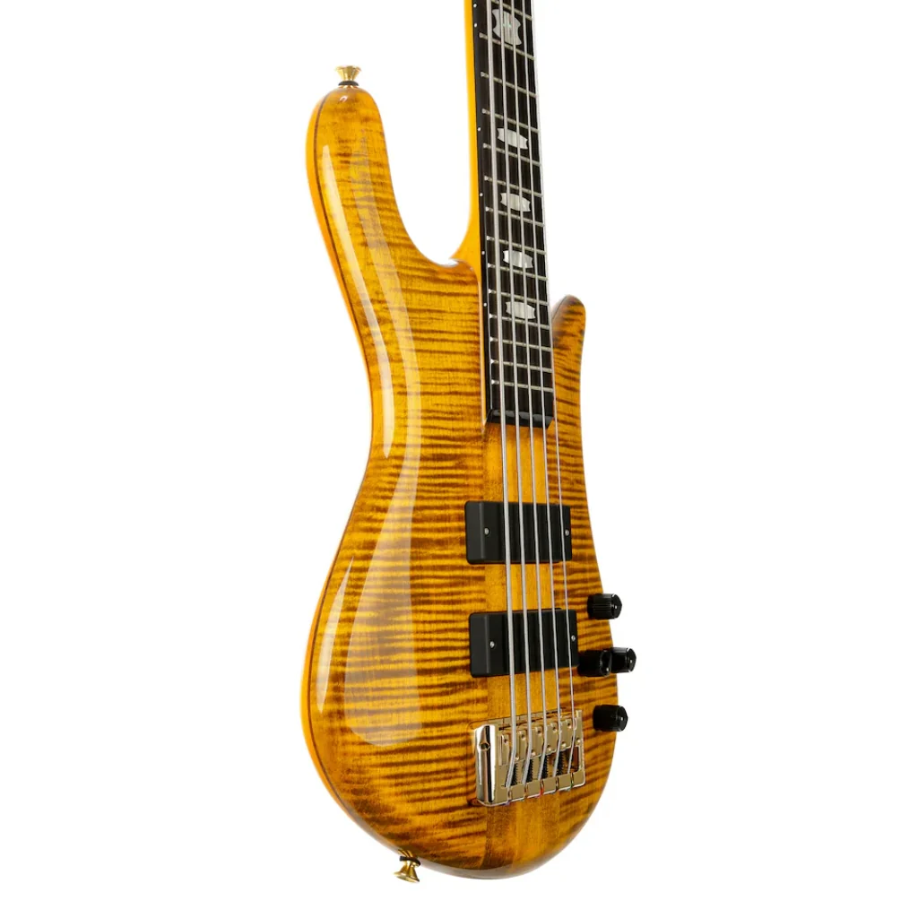 Spector Euro 5 LT Bass Guitar - Tiger Eye - Image 8