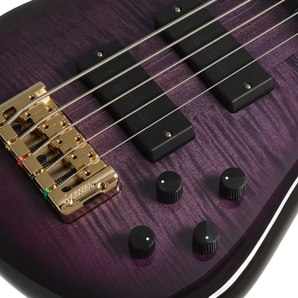Spector Euro 5 LT Bass Guitar - Violet Fade - Image 7