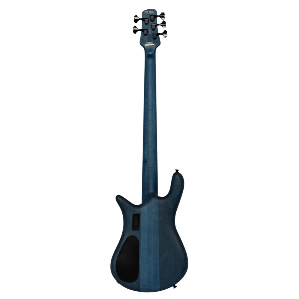 Spector Euro 5 LX Bass Guitar - Black & Blue - Image 4