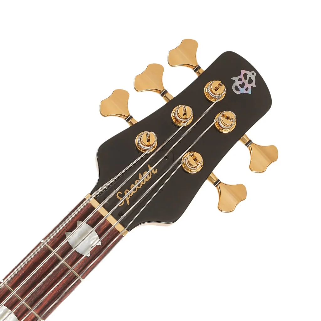 Spector Euro 5 LX Bass Guitar - Poplar Burl Gloss - Image 5