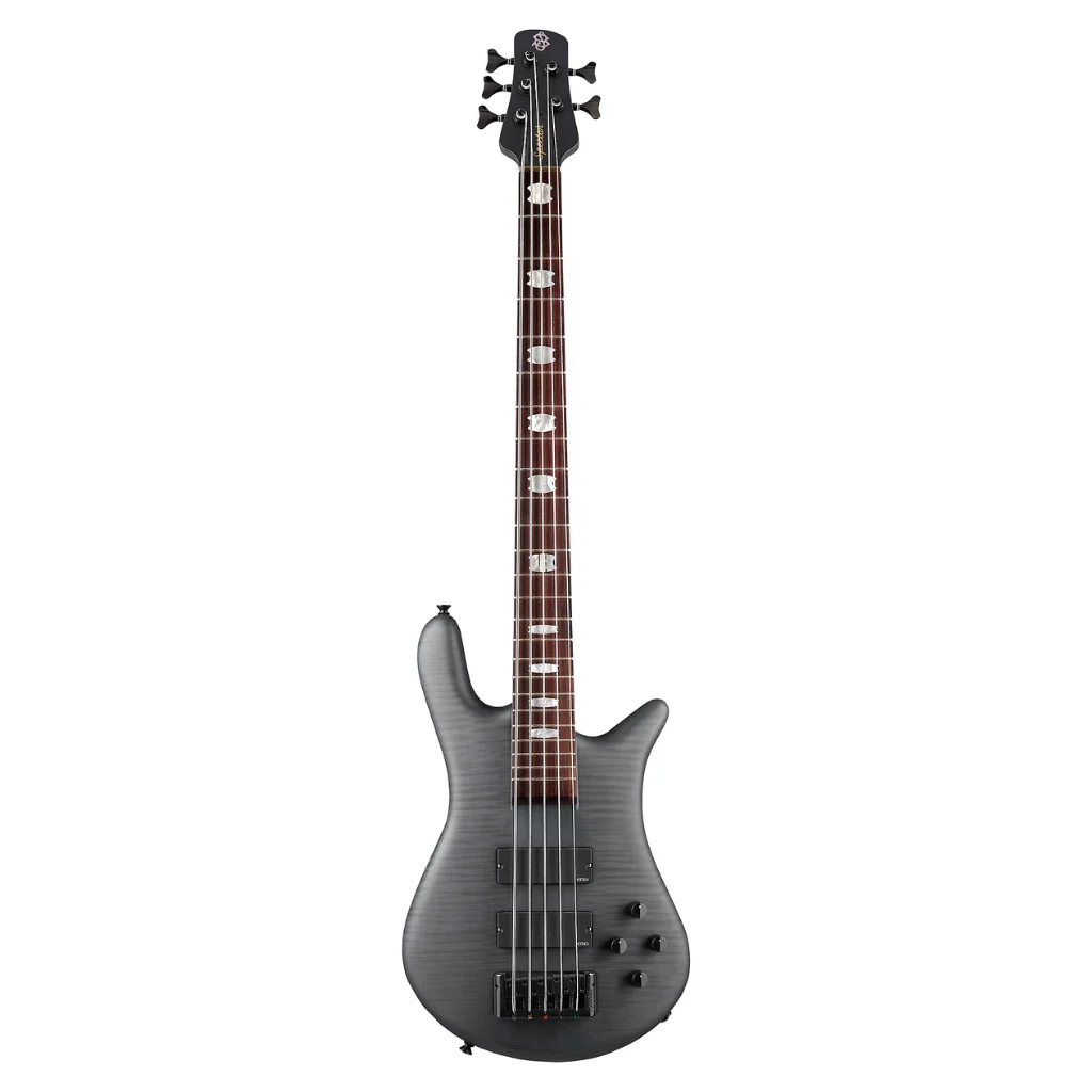 Spector Euro 5 LX Bass Guitar - Transparent Black - Image 3