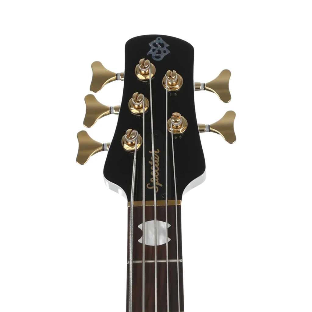 Spector Euro 5 LX Bass Guitar - White Gloss - Image 5
