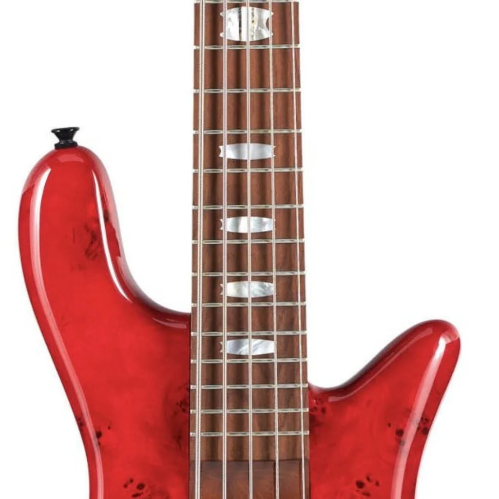 Spector EuroBolt 5 Bass Guitar - Inferno Red - Image 6