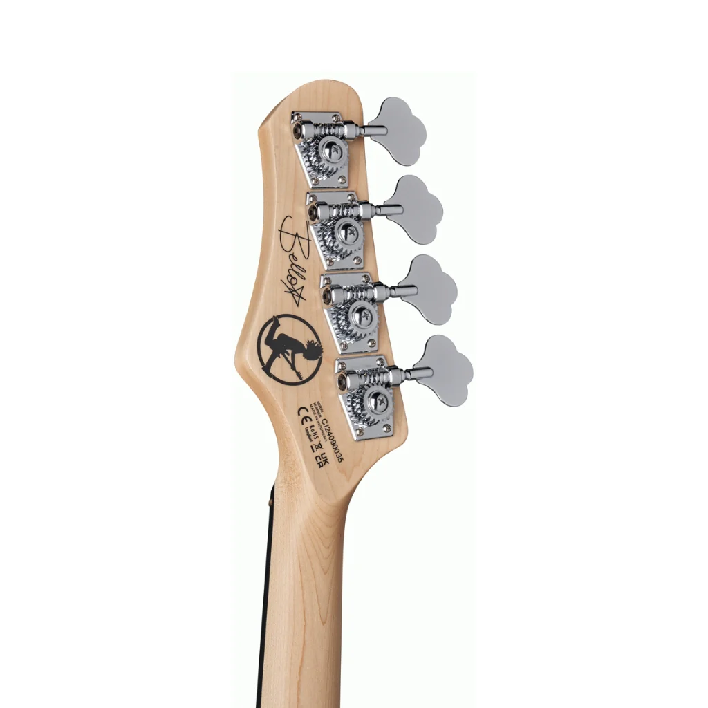 Spector Icon NC-4 Frank Bello Signature Bass Guitar - Tina Rose Metallic Purple - Image 5