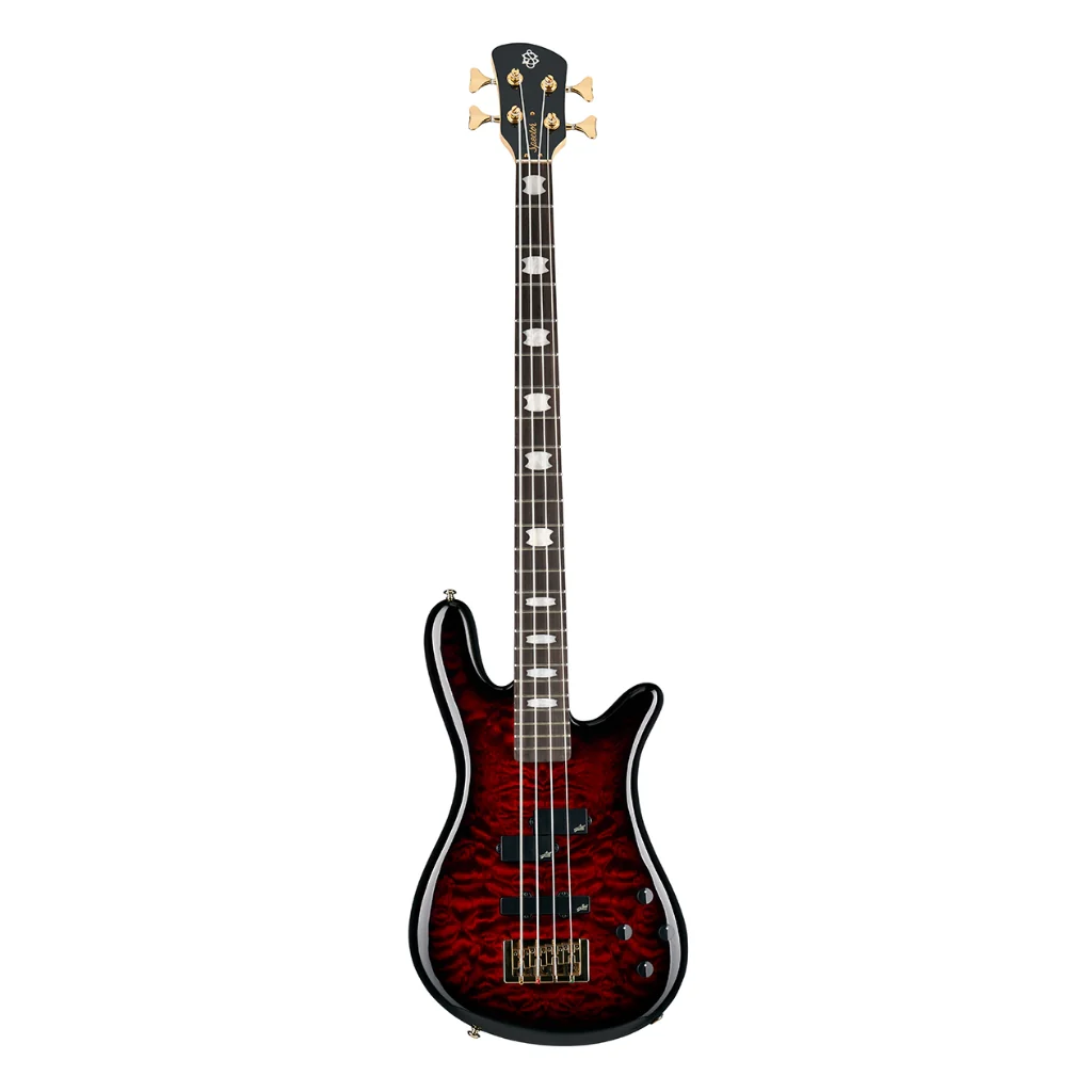 Spector Icon NS-2 Electric Bass Guitar - Black Cherry Gloss - Image 2