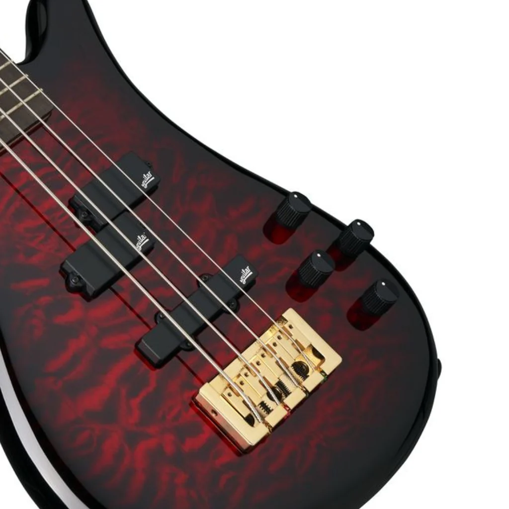 Spector Icon NS-2 Electric Bass Guitar - Black Cherry Gloss - Image 5