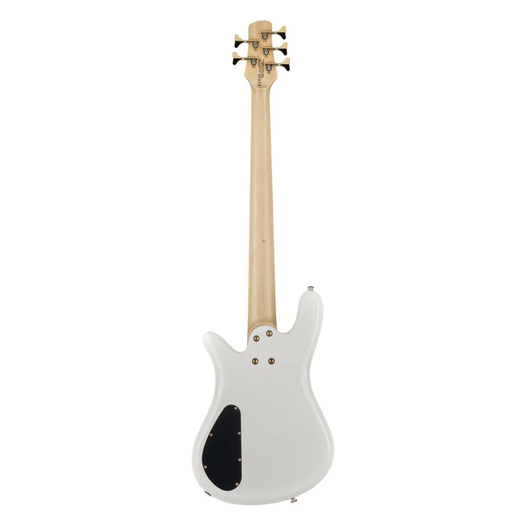 Spector Icon NS-5 5-string Electric Bass Guitar - White Gloss - Image 3