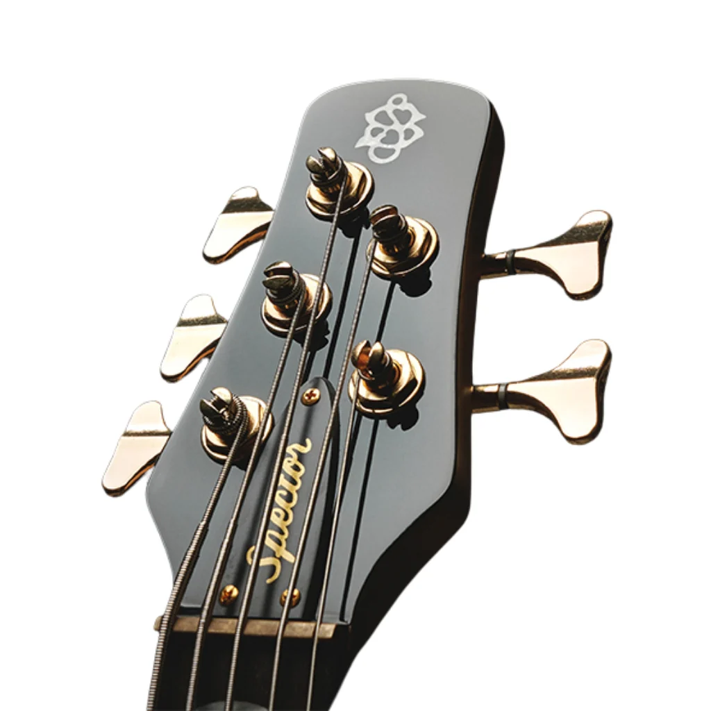 Spector Icon NS-5 5-string Electric Bass Guitar - White Gloss - Image 4