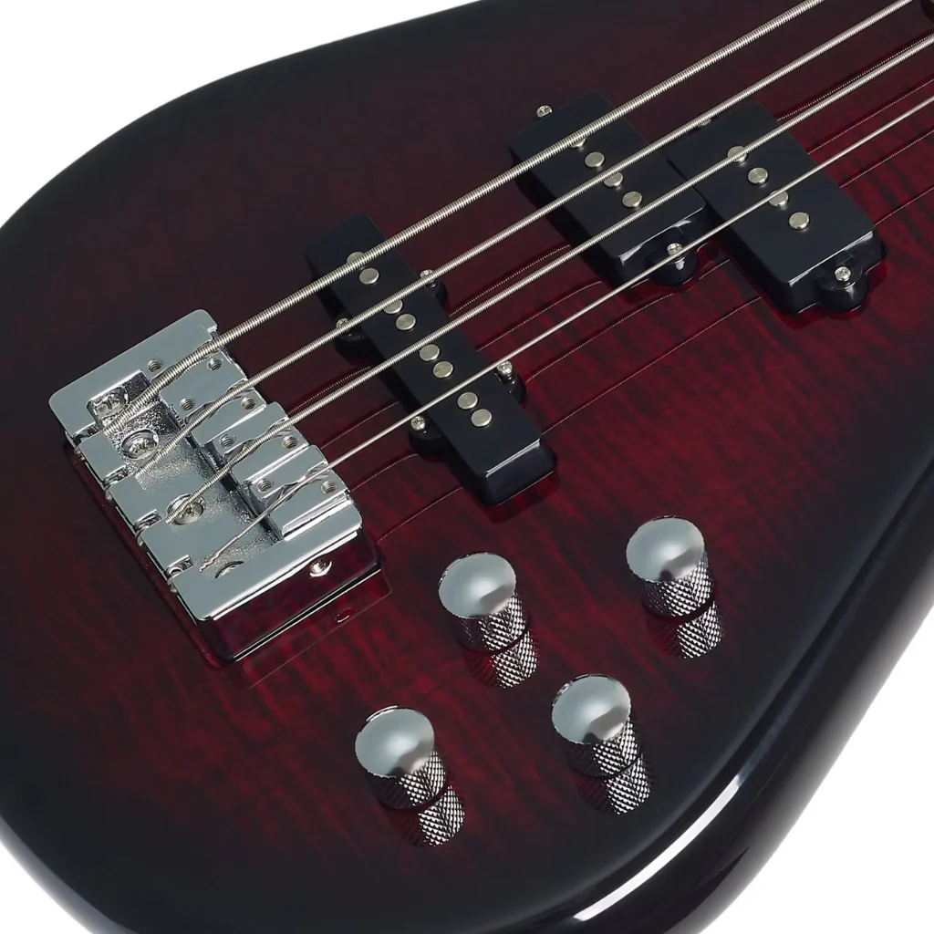 Spector Legend 4 Bass Guitar - Black Cherry Gloss - Image 7