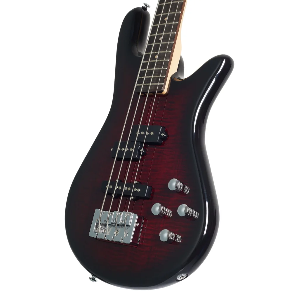 Spector Legend 4 Bass Guitar - Black Cherry Gloss - Image 8