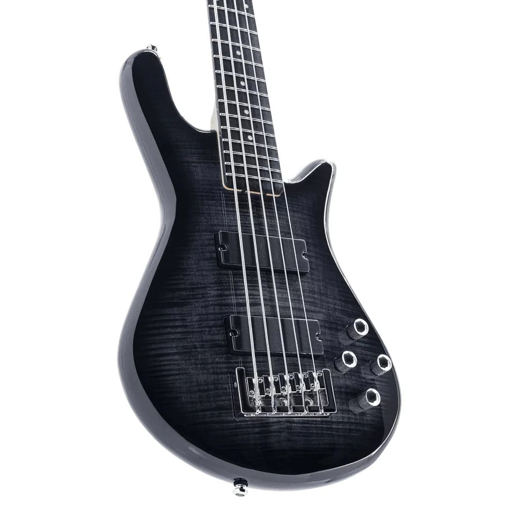 Spector Legend 4 Bass Guitar - Black Stain Gloss - Image 8