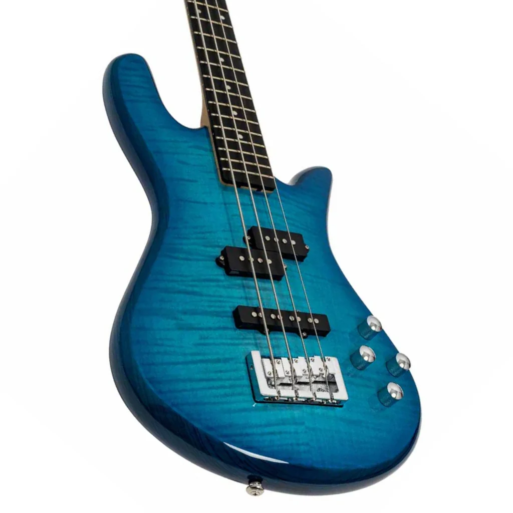 Spector Legend 4 Bass Guitar - Blue Stain Gloss - Image 8
