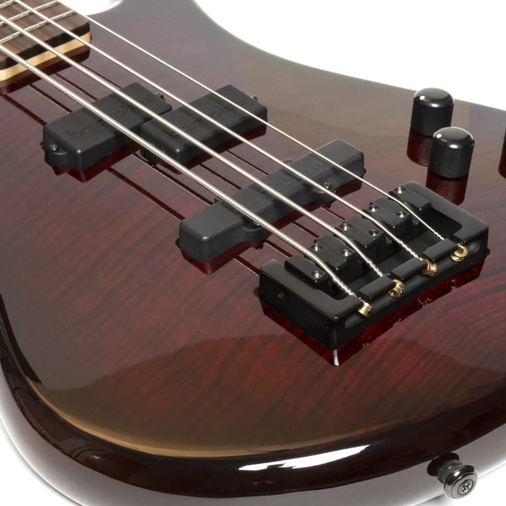 Spector Legend 4 Classic Bass Guitar - Black Cherry - Image 6