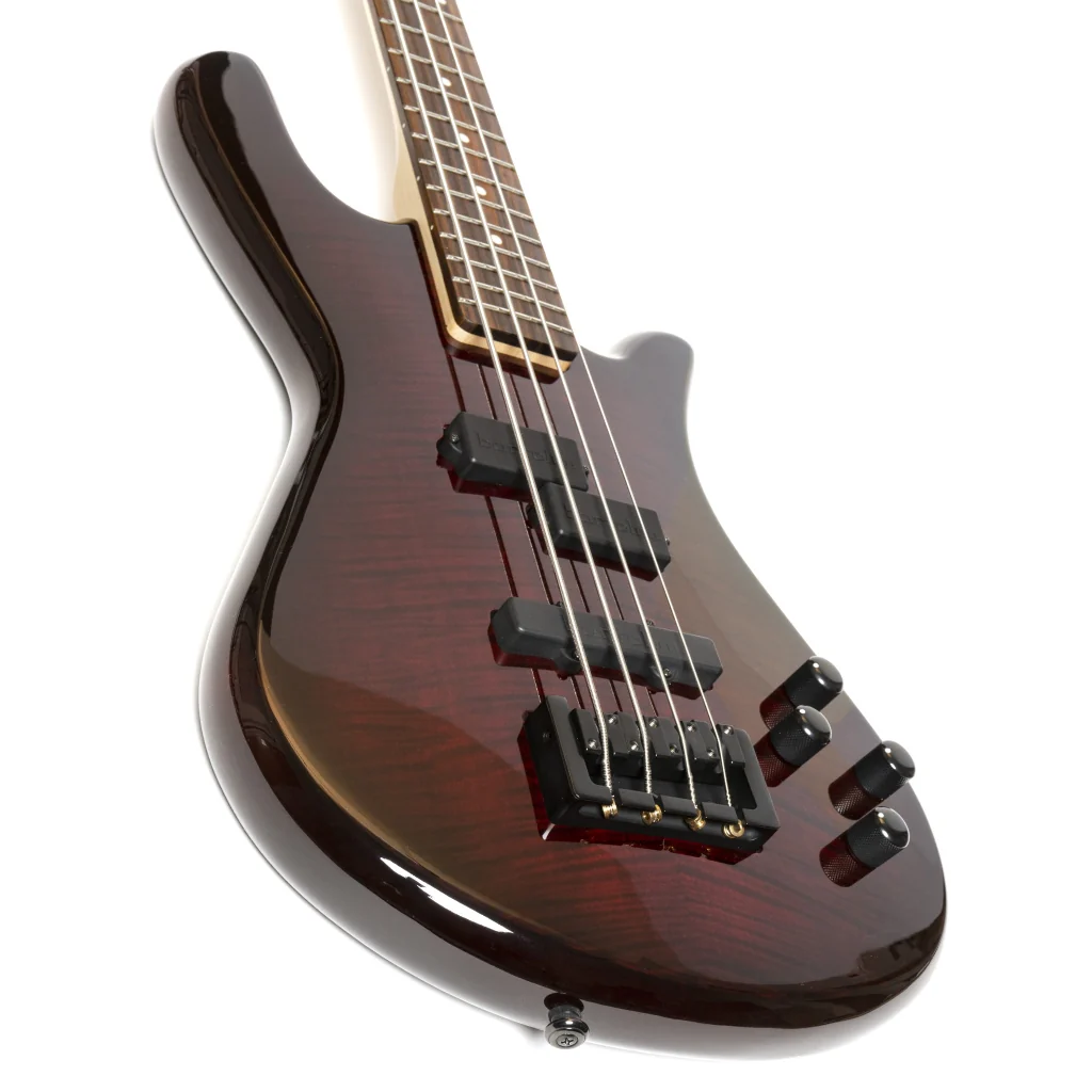 Spector Legend 4 Classic Bass Guitar - Black Cherry - Image 7