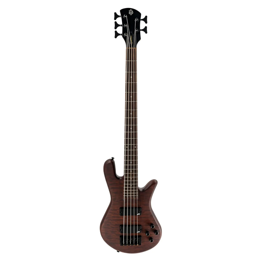 Spector Legend 5 Bass Guitar Aguilar Pickups - Walnut Stain - Image 3