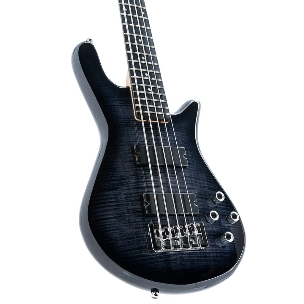 Spector Legend 5 Bass Guitar - Black Stain Gloss - Image 8
