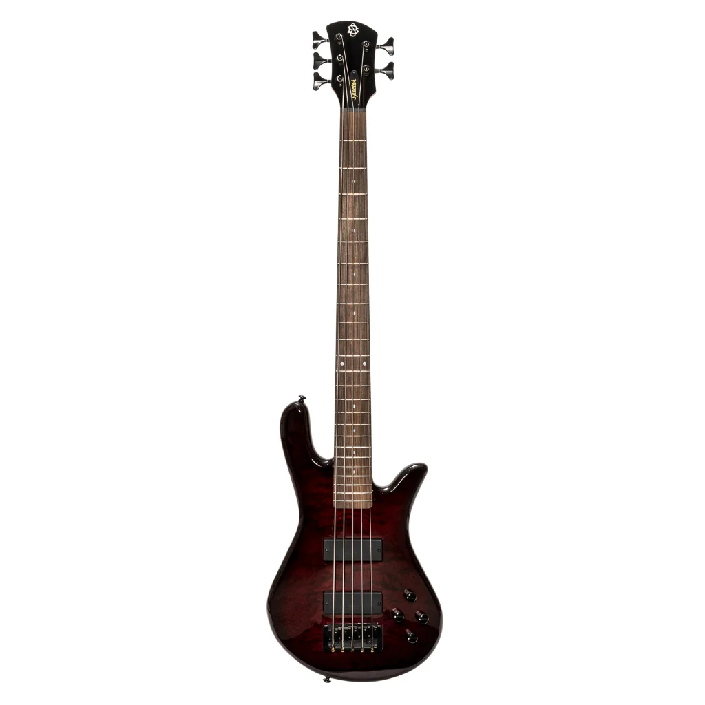 Spector Legend 5 Classic Bass Guitar - Black Cherry - Image 3