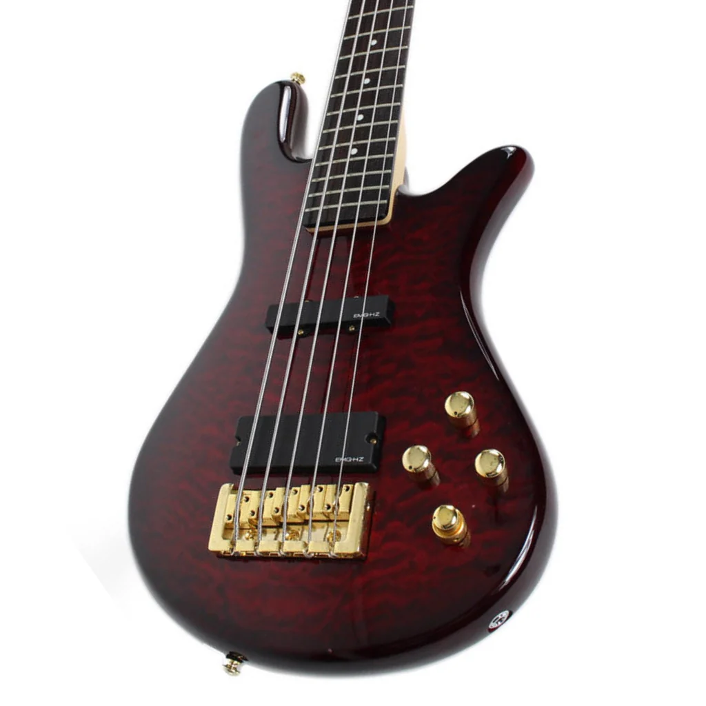 Spector Legend 5 Classic Bass Guitar - Black Cherry - Image 8