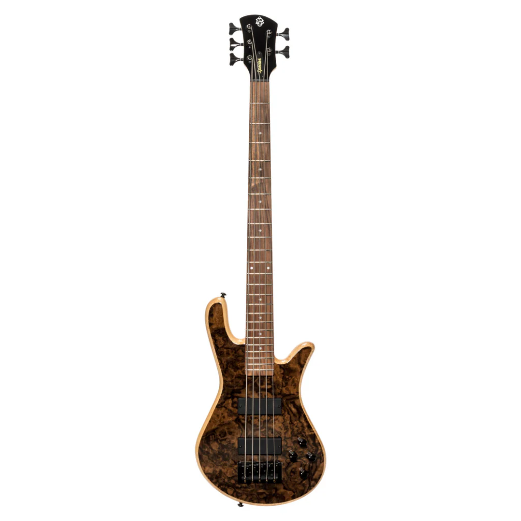 Spector Legend 5 Classic Bass Guitar - Walnut Burl - Image 3