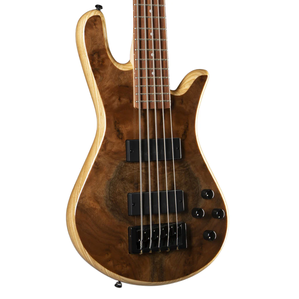 Spector Legend 5 Classic Bass Guitar - Walnut Burl - Image 8